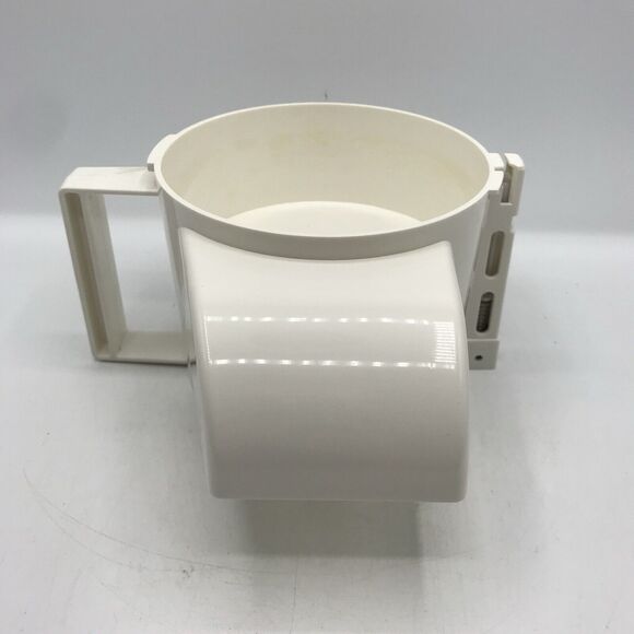 Cuisinart White Work Bowl w Chute for Cuisinart Little Pro LPP Processor/Juicer - Picture 2 of 5